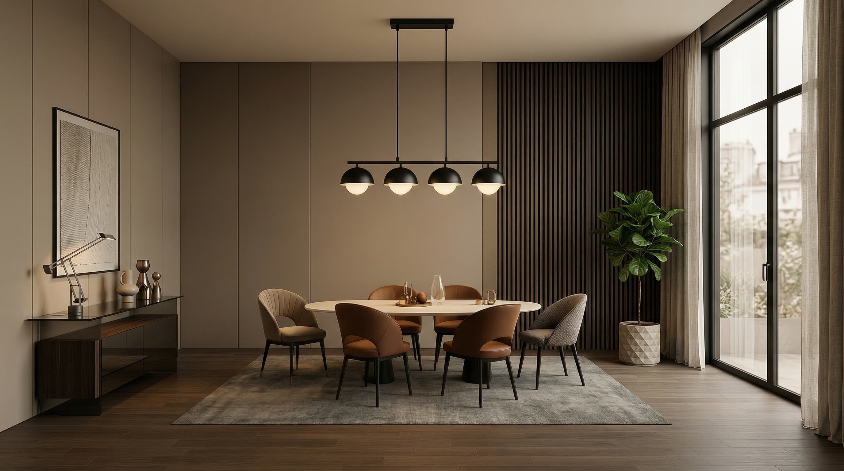 Opulent residence by Enframe Constructions